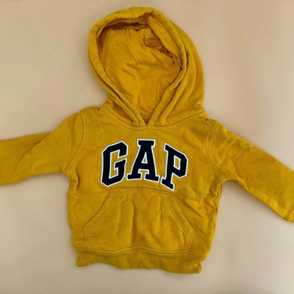 GAP Kids Mustard Yellow Hoodie